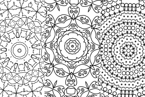25 Adult Mandla Coloring Pages: Graphics & Coloring Pages Amp