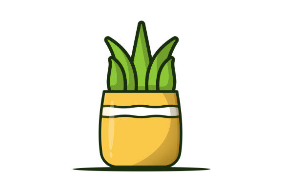 Cactus Plant in a Yellow Pot for Embroidery: A Real Review