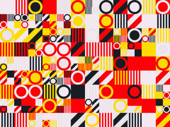 Coloring Abstract Background: Graphics & Print Templates