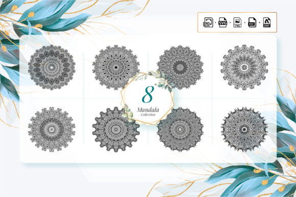 Coloring Mandala Book for Kdp Vol 120: Graphics & Coloring Pages Amp