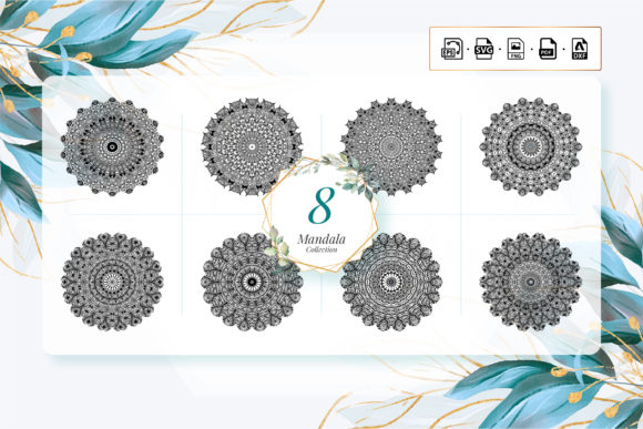Coloring Mandala Book for Kdp Vol 124