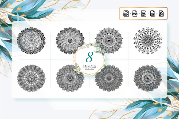 Coloring Mandala Book for Kdp Vol 126