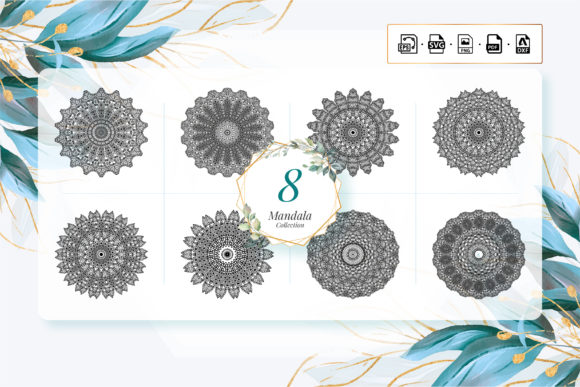 Coloring Mandala Book for Kdp Vol 136: Graphics & Coloring Pages Amp