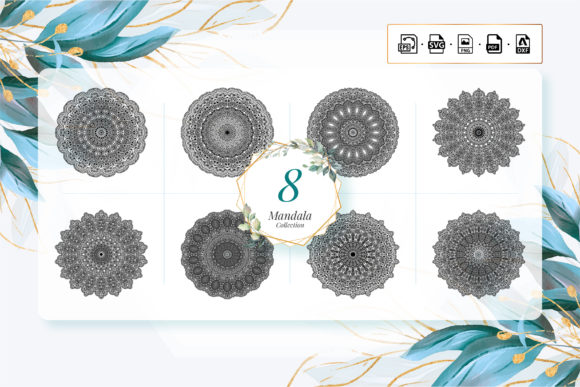 Coloring Mandala Book for Kdp Vol 139: Graphics & Coloring Pages Amp