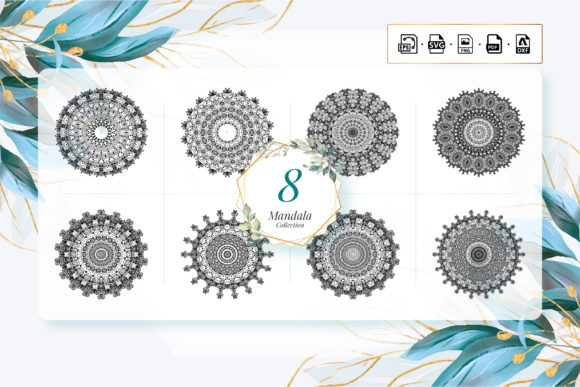 Coloring Mandala Book for Kdp Vol 144: Graphics & Coloring Pages Amp