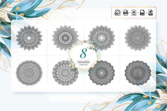 Coloring Mandala Book for Kdp Vol 146: Graphics & Coloring Pages Amp