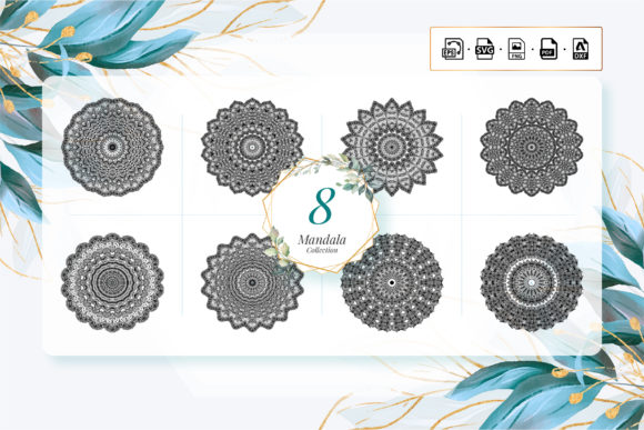 Coloring Mandala Book for Kdp Vol 148: Graphics & Coloring Pages Amp
