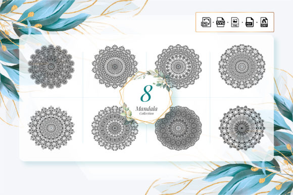 Coloring Mandala Book for Kdp Vol 93: Graphics & Coloring Pages Amp Review