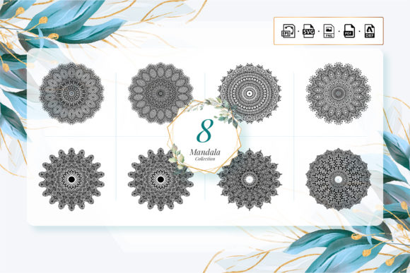 Coloring Mandala Book Vol 77: Graphics & Pages Amp