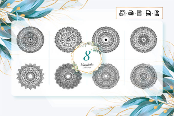 Coloring Mandala Graphics & Pages Amp for Handmade Sellers