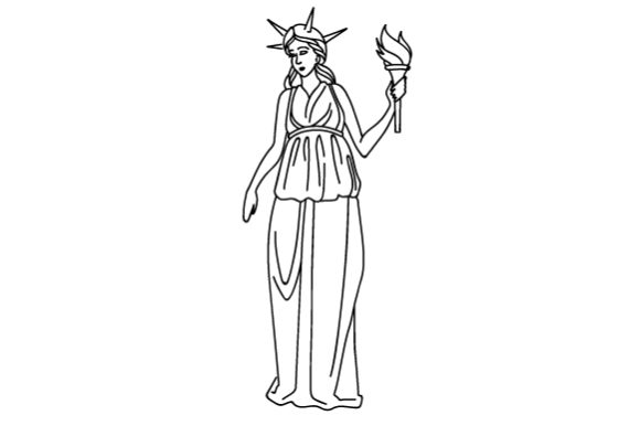 Hecate Coloring Page for Pagan Crafts