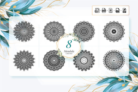 Mandala Coloring Book for Kdp Vol 40: Graphics & Crafts Asset