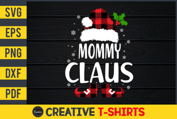 Mommy Claus Graphics & Print Templates